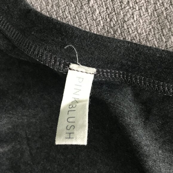 PINKBLUSH | Grey Maternity Bodycon Sleeveless Dress - Picture 7 of 9